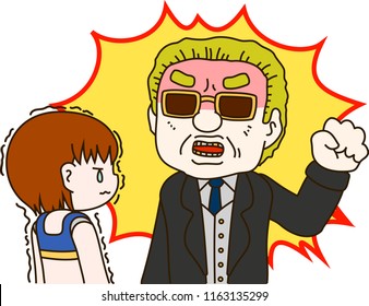 Power harassment to athletes