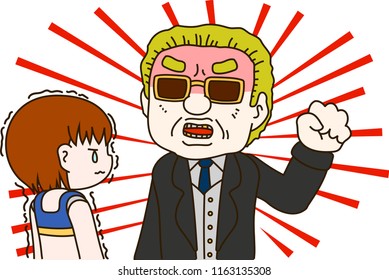 Power harassment to athletes