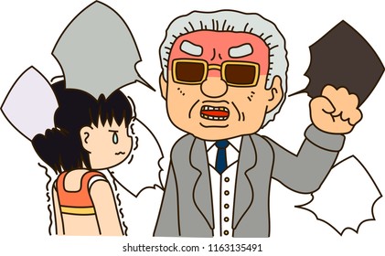 Power harassment to athletes