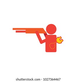 Power Hunt Logo Icon Design