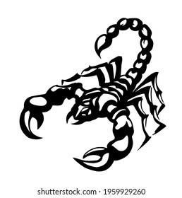 Power hunter crab element set. Light paper text space backdrop. Freehand ink pen horror zoo pet character logotype emblem insignia. Retro star art ist doodle engrave contour print style. Close up view