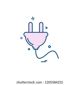 Power icon design vector