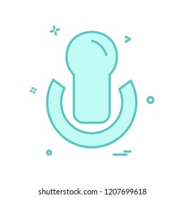 Power icon design vector