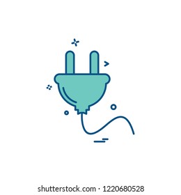 Power icon design vector