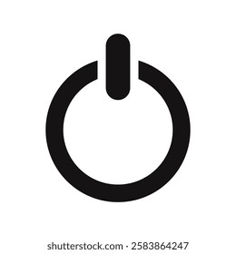 Power icon. Electric Power sign. Power button icon. Start power icon. On Off button.