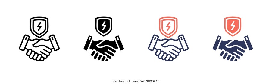 Power Icon Element For Design And Vector