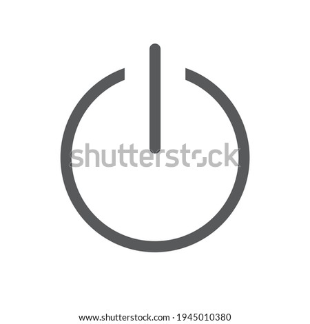 Power Icon for Graphic Design Projects