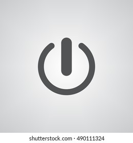 Power icon illustration isolated vector sign symbol