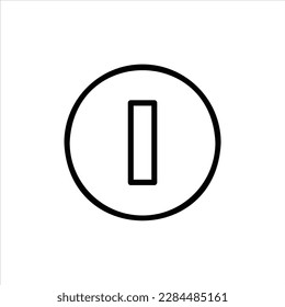 Machtsymbol mit isoliertem Vektorgrafik und transparentem Hintergrund.