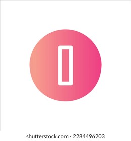 icono de alimentación con vektor aislado y fondo transparente.