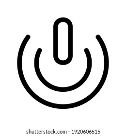 power icon or logo isolated sign symbol vector illustration - high quality black style vector icons
