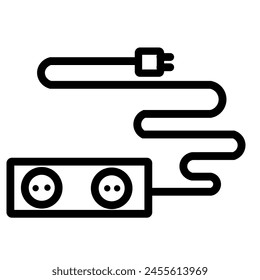 Icono de energía sobre fondo blanco