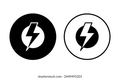 Power icon set. Power Switch Icon. Electric power