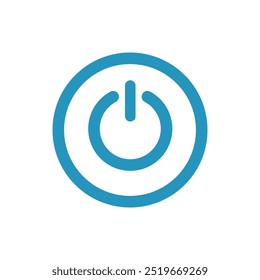 Power icon set. Power Switch Icon. Electric power. vector Illustrator