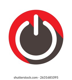 Power icon set. Power Switch Icon. Electric power.