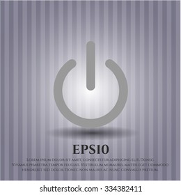 Power icon or symbol