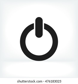 power icon, vector best flat icon, EPS