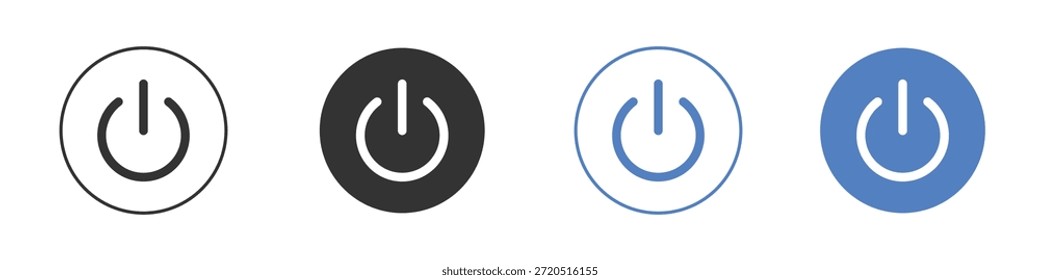 Power-Symbol, Vektorgrafik-Clip, Illustrationskollektion
