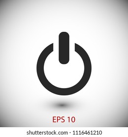 power icon, Vector EPS 10 illustration style