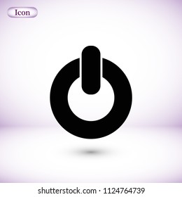power icon, Vector EPS 10 illustration style