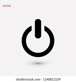 power icon, Vector EPS 10 illustration style