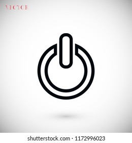 power icon, Vector EPS 10 illustration style