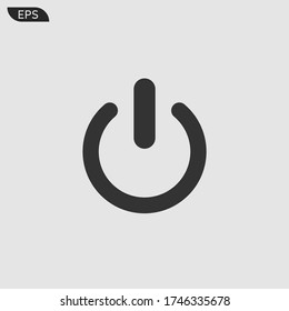Power icon vector eps 10