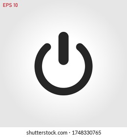 Power icon vector eps 10
