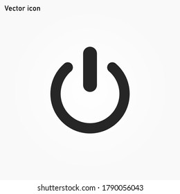 Vectores de icono de potencia 10