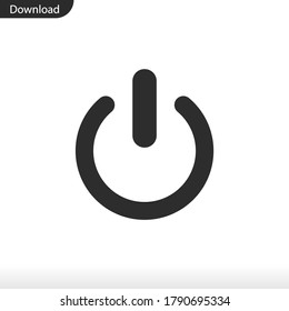 Power icon vector eps 10