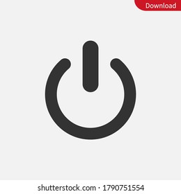 Power icon vector eps 10