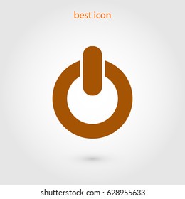 power icon, Vector EPS 10 illustration style