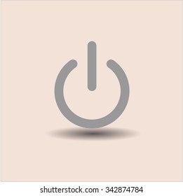 Power icon vector illustration
