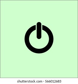 Power icon, vector illustration
