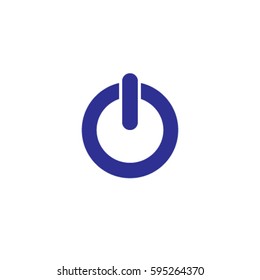 Power icon, vector illustration