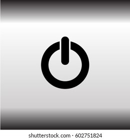 Power icon, vector illustration