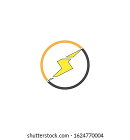 Power icon Vector Illustration design Logo template
