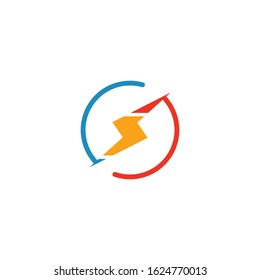 Power icon Vector Illustration design Logo template