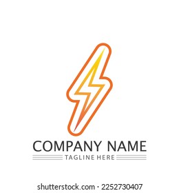 Power icon Vector Illustration design Logo template