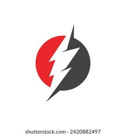 Power icon Vector Illustration design Logo template