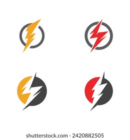 Power icon Vector Illustration design Logo template
