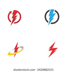 Power icon Vector Illustration design Logo template