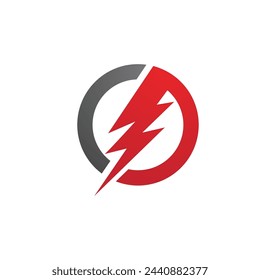 Power icon Vector Illustration design Logo template