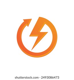 Power icon Vector Illustration design Logo template