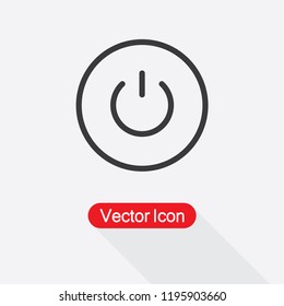 Power Icon Vector Illustration Eps10