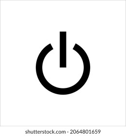 Power icon Vector Illustration on white background. eps 10