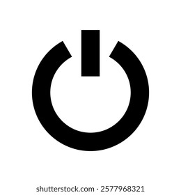 Power icon vector illustration. Power Switch sign and symbol. Electric power