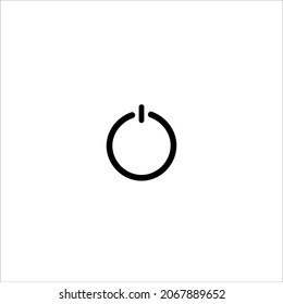 power icon vector illustration symbol