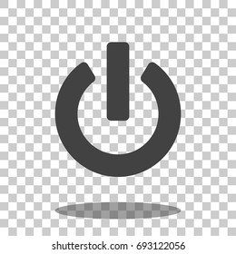 power icon vector isolated