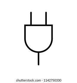 Power icon vector icon. Simple element illustration. Power symbol design. Can be used for web and mobile.